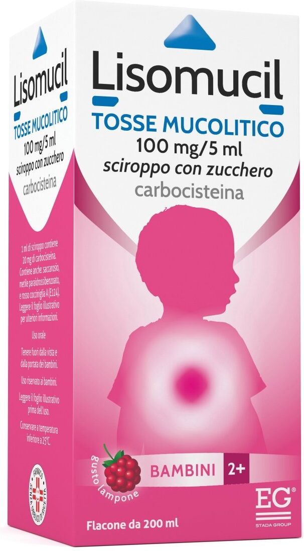 Eg Lisomucil Tosse 100 mg/5 ml 200 ml sciroppo