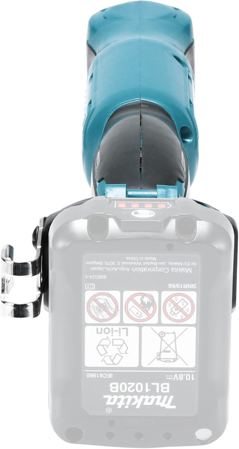 Makita DA333DZ Akku-Winkelbohrmaschine Solo-Version  10,8 V  für schwer zugängliche Stellen  ohne Akku und Ladegerät  mit Schnellspannbohrfutter und LED-Licht )