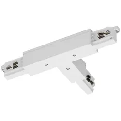 LTS, Beleuchtung Zubehör, T-Verbinder Schutzleiter innen links weiss ST-A T/PE-IN-L/9015