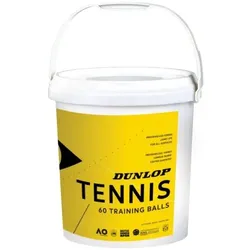 Tennisbälle - Dunlop Training 60 Stck + Eimer