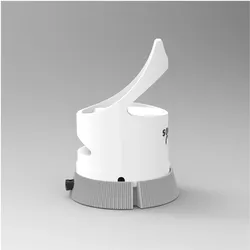 Socket Charging Dock W/ Security Base For 600/700 Series Products Wht In, Barcode Scanner, Schwarz