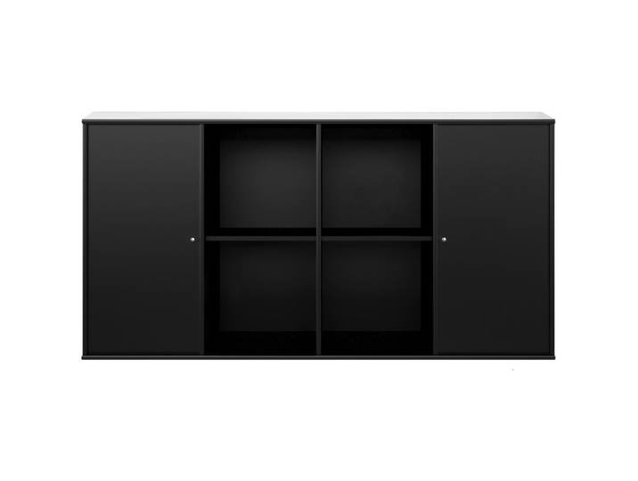 Sideboard Mister Schwarz Holzwerkstoff B 136 H 69 cm