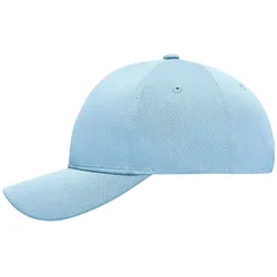 Mesh Basecap "MB6214" 6-Panel-Sport - light-blue