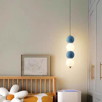 Nordic pendent lampe moderne einfachheit schlafzimmer nacht lampe personalisierte kreativität led restaurant bar gang kronleuchter