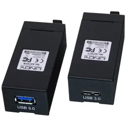 Lindy USB 3.1 / 3.0 LWL/Fibre Optic Extender 400m (5 W), USB Kabel