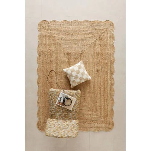 NOUS Living Rivera jute vloerkleed rechthoekig B: 230 cm, D: 160 cm