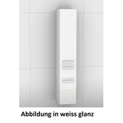 Artiqua 400 Hochschrank, Anthrazit Glanz, 400-HTL-1-30-R-7065-51 400-HTL-1-30-R-7065-51