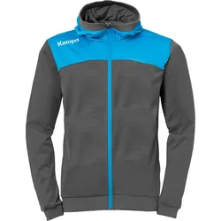 Kempa Emotion 2.0 Kapuzenjacke Anthra/kempablau XXXL