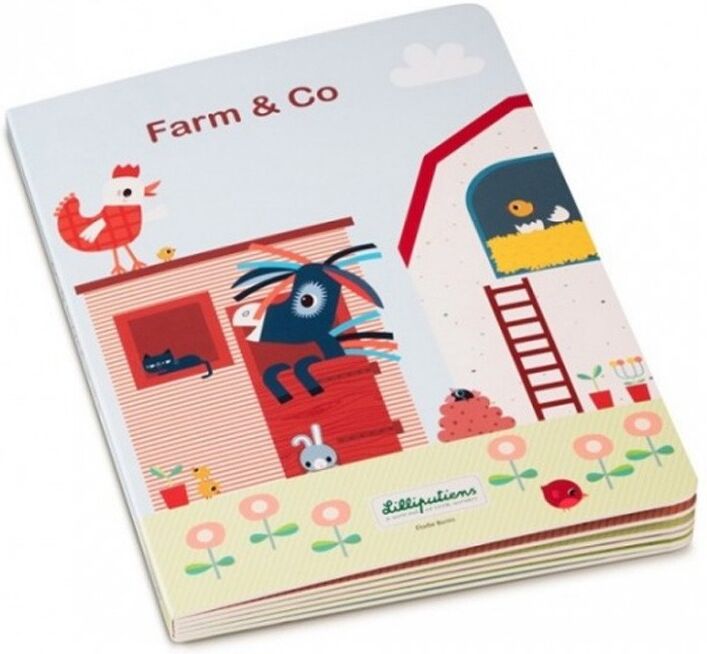 FARM and CO - Mon premier livre puzzle - Lilliputiens