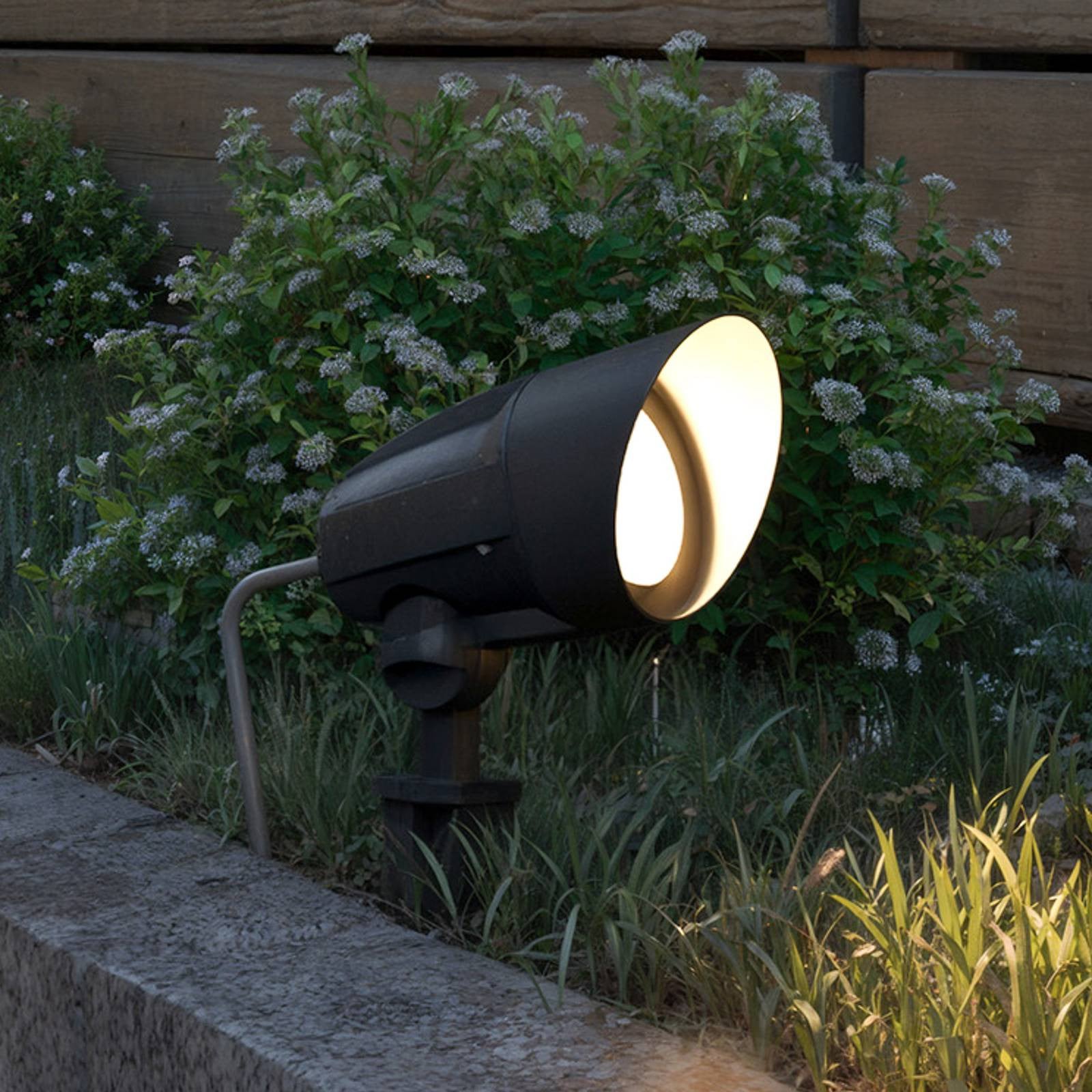 Philips Cylr LED Buitenlamp met Grondpen, Zwart, IP44, Aluminium