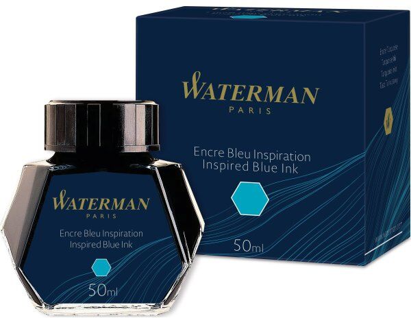 Waterman Blæk   Inspired Blue
