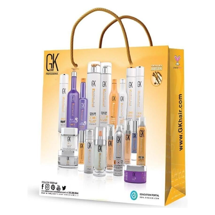 Gk Hair Global Keratin Gift With Purchase Cardboard Bag Large (Haarpflege Set) (47993965)