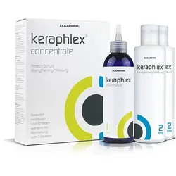 Elkaderm Keraphlex Concentrat XL Set Step 1 200 ml + 2  400 ml Schutz vor Schädigungen