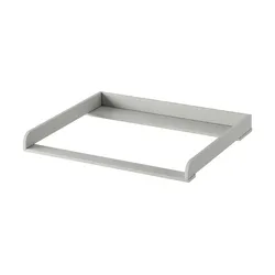 pinio Wickelaufsatz  Swing , grau , Maße (cm): B: 75,6 H: 7,6