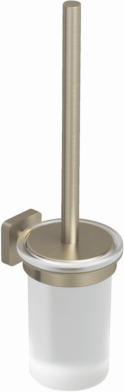 Kludi VELA S Toilettenbürstengarnitur 25974N5 Stainless Brushed Nickel PVD
