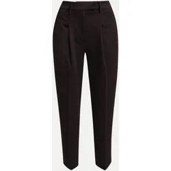 Bundfaltenhose Weiß L