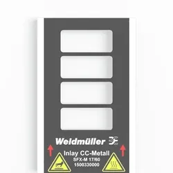 Weidmüller Einleger INLAY SFX-M 17/60