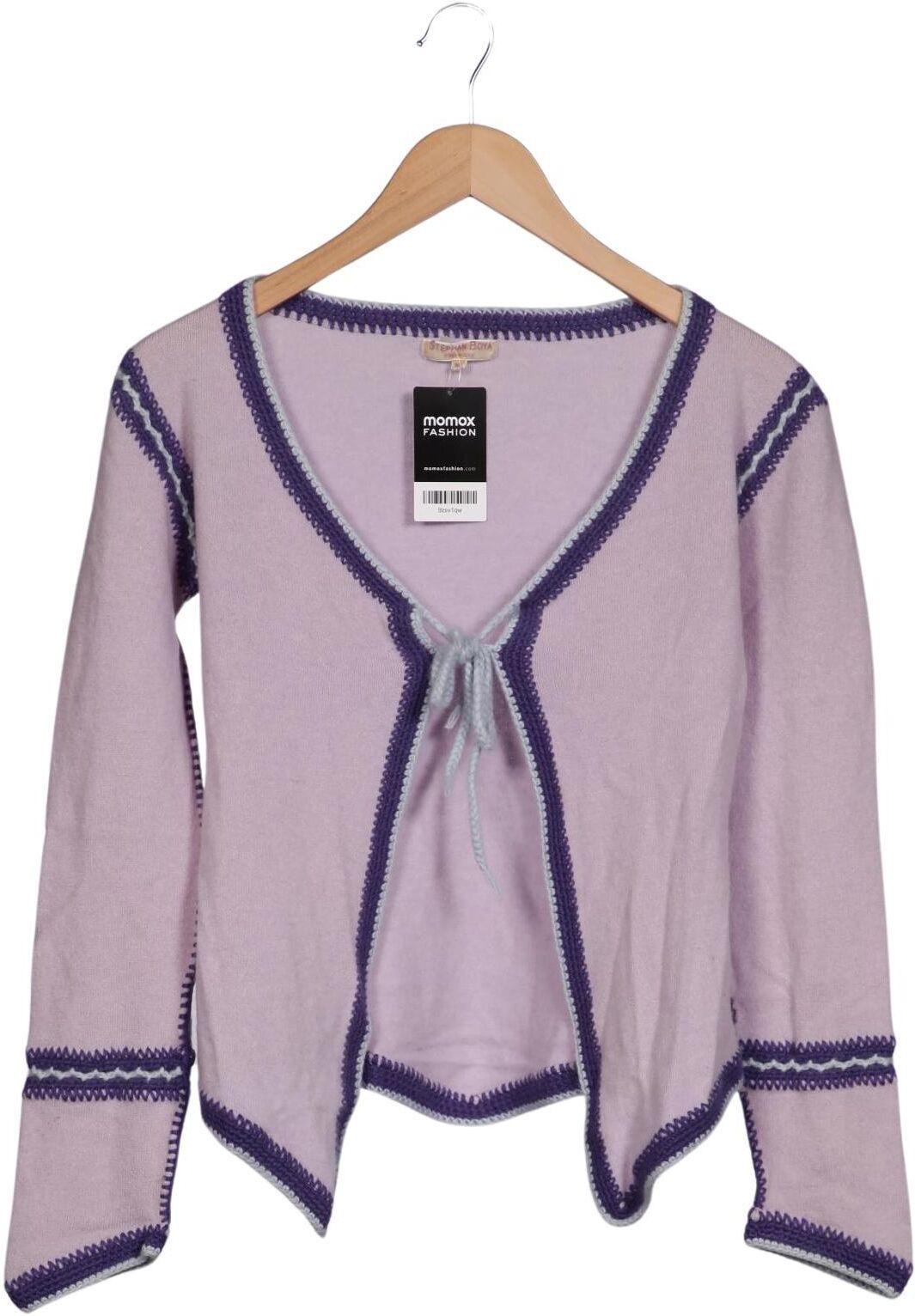 Stephan Boya Damen Strickjacke, Lila, Gr. M, Kaschmir - Second Hand