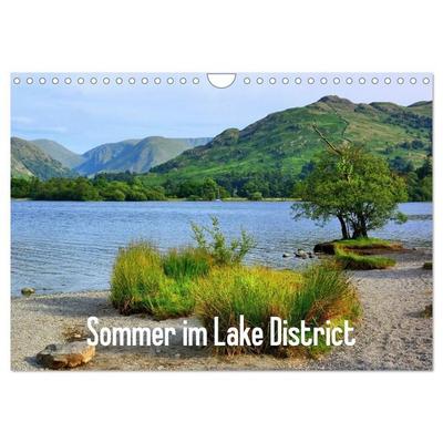 Sommer im Lake District (Wandkalender 2027 DIN A4 quer), CALVENDO Monatskalender