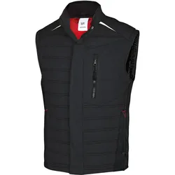 Winter-Steppweste "1986-570" Bplus - XL - schwarz