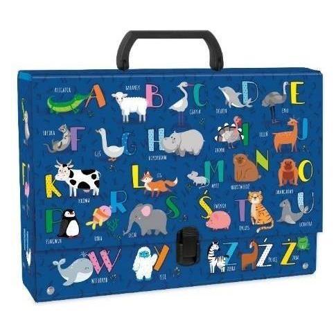 Derform Ordner mit dickem Griff Alphabet (A4, 90 mm) (44124499)