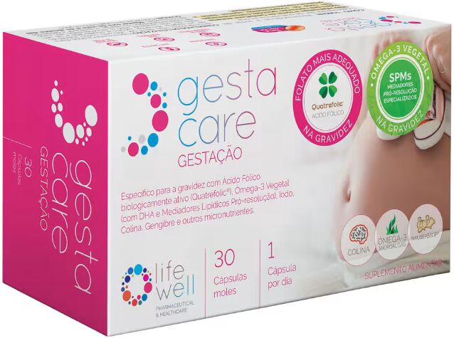 Gestacare Gestação 30 cápsulas