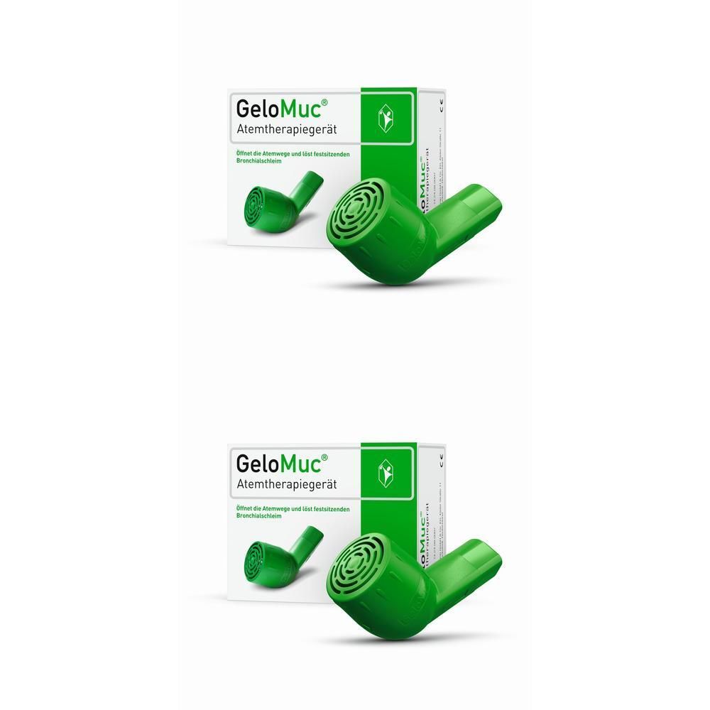 Gelomuc Atemtherapiegerät 2x 2x1 St