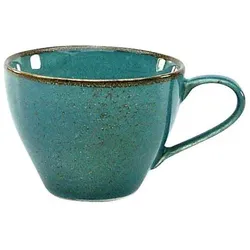 6er-Set CreaTable Kaffeetasse Nature Collection 200 ml Steinzeug Blau