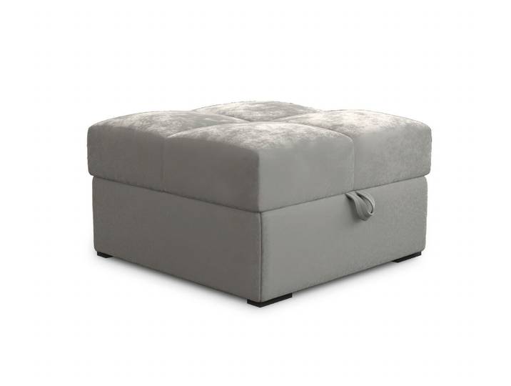 Bequemer Hocker für das Wohnzimmer, mit viel Stauraum - PUFA MIZA in beige, eine moderne Wahl