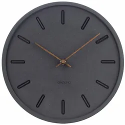 WANDUHR Design Schwarz 29/29 cm