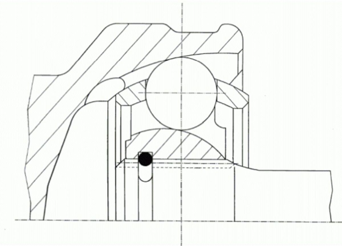Gelenksatz, Antriebswelle SPIDAN 25135