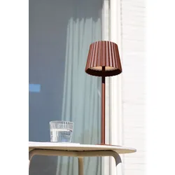 Lucide L278890297 LED Tischlampe für den Außenbereich JUSTINE | 2W integrierte LED-Quelle | 210lm | 2700K