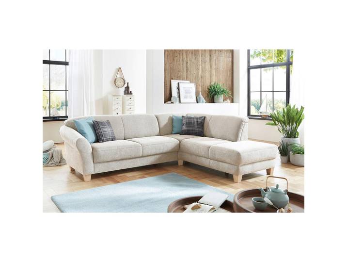 Ecksofa Gotland creme, 257x212 cm