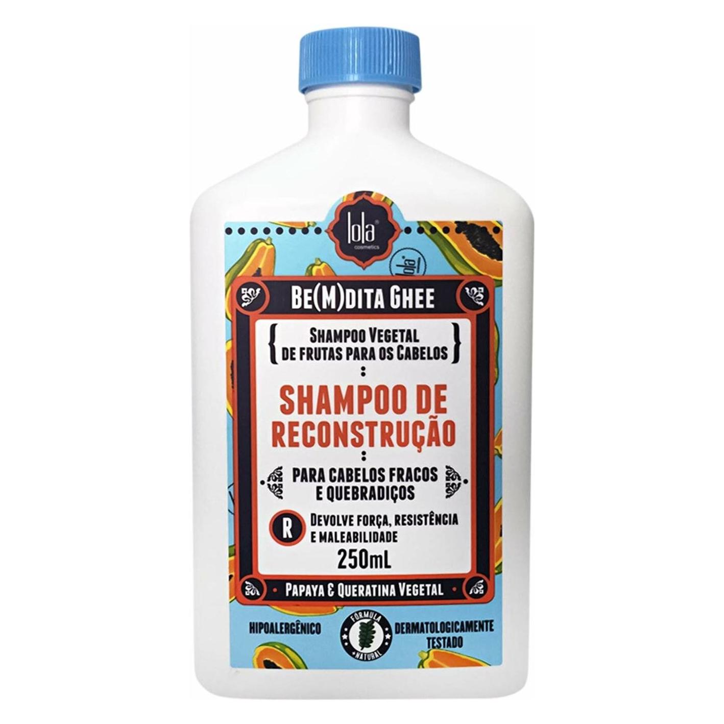 Steinbach Lola Cosmetics Be(M)dita Ghee Papaya und pflanzliches Keratin Rekonstruktionsshampoo 250ml (250 ml) (783164)
