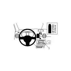 BRODIT 854815 ProClip Halter - für Audi A1 ab Baujahr 2011 PDA GPS Navigation...