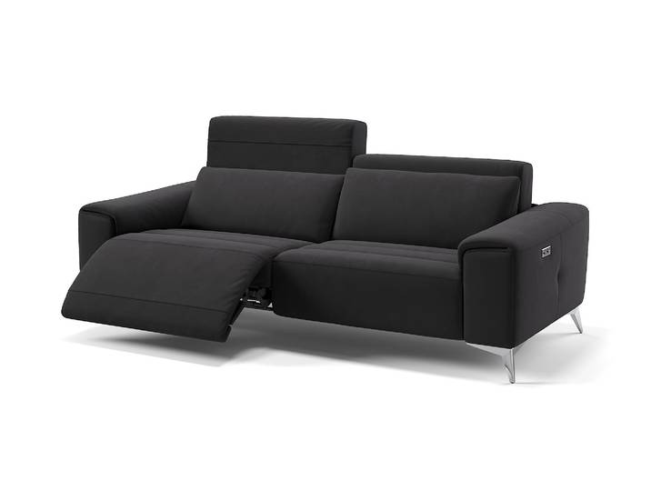 Stoff Designer Sofa BELLA Relaxsofa Sofagarnitur Couchgarnitur