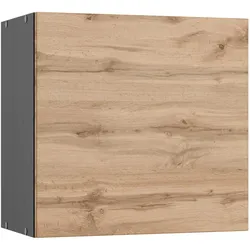 Küchenoberschrank Turin ca. 60x57 cm Graphit/Eiche