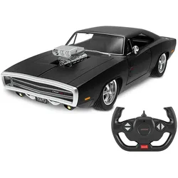 JAMARA Dodge Charger R/T 1970 1:16 schwarz 2,4GHz Tür manuell