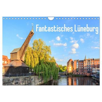 Fantastisches Lüneburg (Wandkalender 2027 DIN A4 quer), CALVENDO Monatskalender