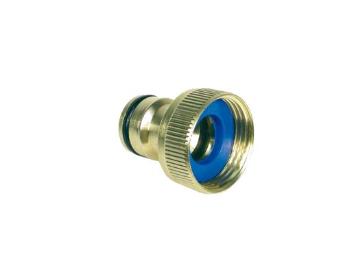 Talen Tools Kraannippel voor tuinslang Groot Debiet 1 inch Inwendig draad