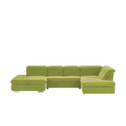 Kollektion Kraft Wohnlandschaft mit verschiedenen Funktionen Spencer ¦ grün ¦ Maße (cm): B: 382 H: 102 T: 260.0