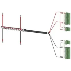 Siemens 3KC9833-7 Zubehör für 3KC8 Spannungsversorgungskabel für unterseitigen Anschluss 2-polig 3KC98337