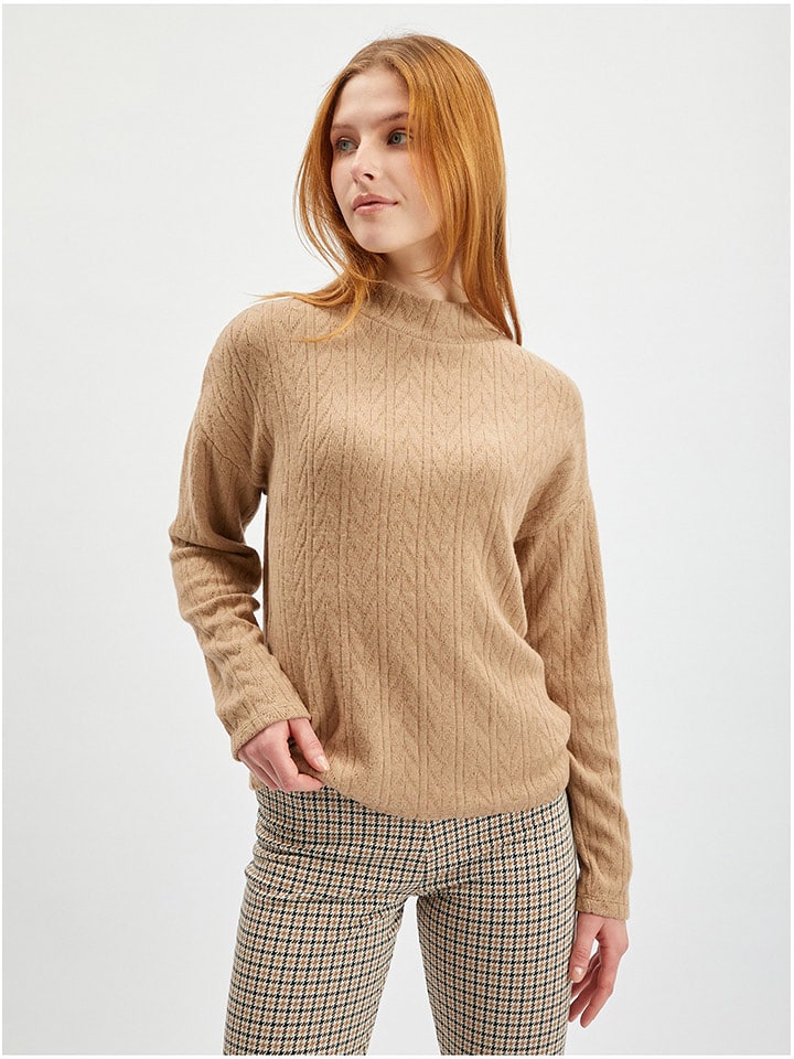 orsay Pullover in Hellbraun - L