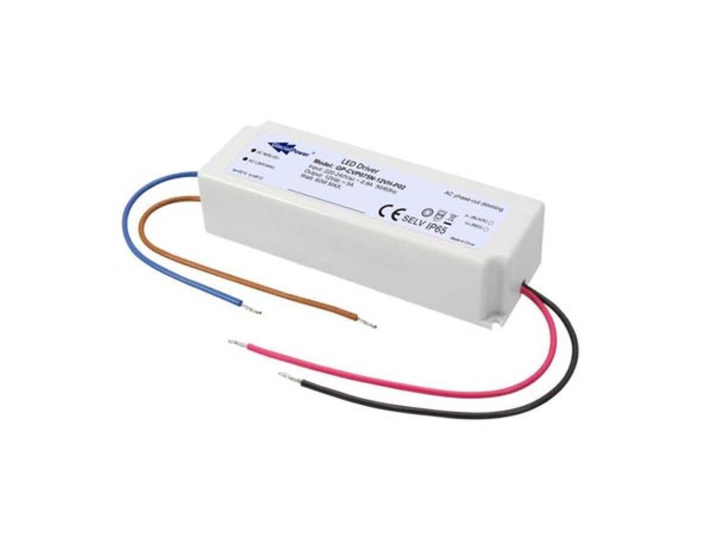 Velleman LED-voeding met constante spanning 75 W 12 V 5 A geschikt voor Triac-dimmers