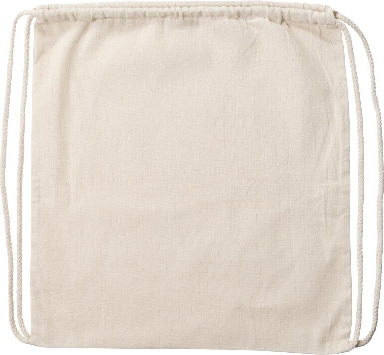 Sac personnalisable en coton Dominique kaki écru