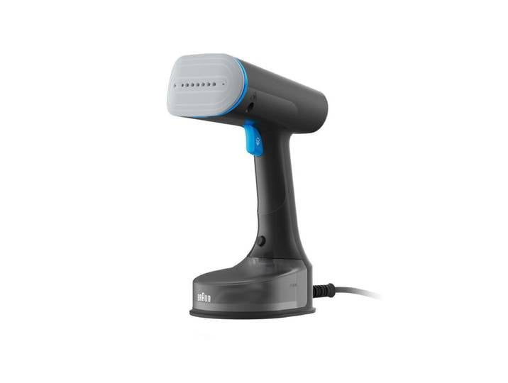 BRAUN QuickStyle 5, Défroisseur Vapeur pour Vêtements, GS5031, Noir/Bleu