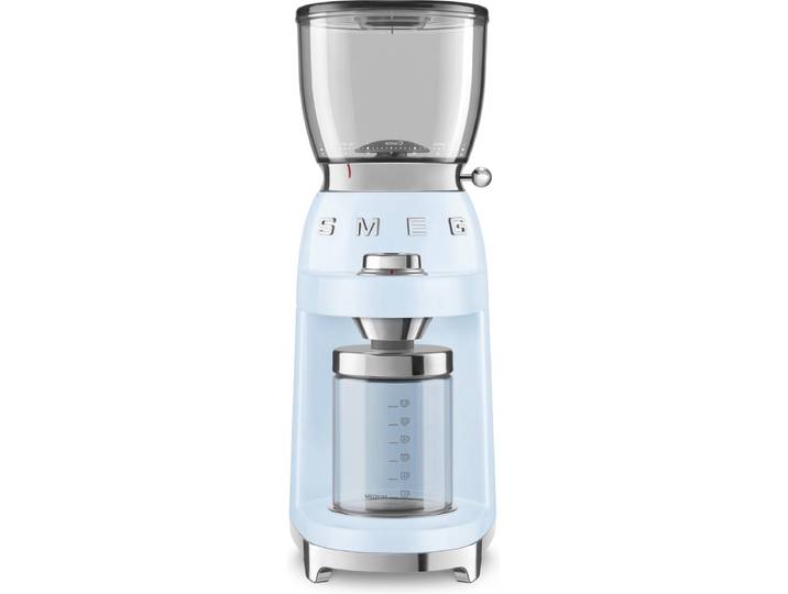 SMEG CGF01PBEU - Elektrische koffiemolen - Pastelblauw - 30 maalstanden