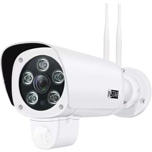 INSTAR Überwachungskamera IN-9808, außen, 8 MP, 4K, PoE, LAN, WLAN, weiß