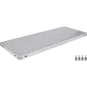 Schulte Fachboden 17540-B, für Schwerlastregal, Stecksystem, 130 x 40cm BxT, verzinkt