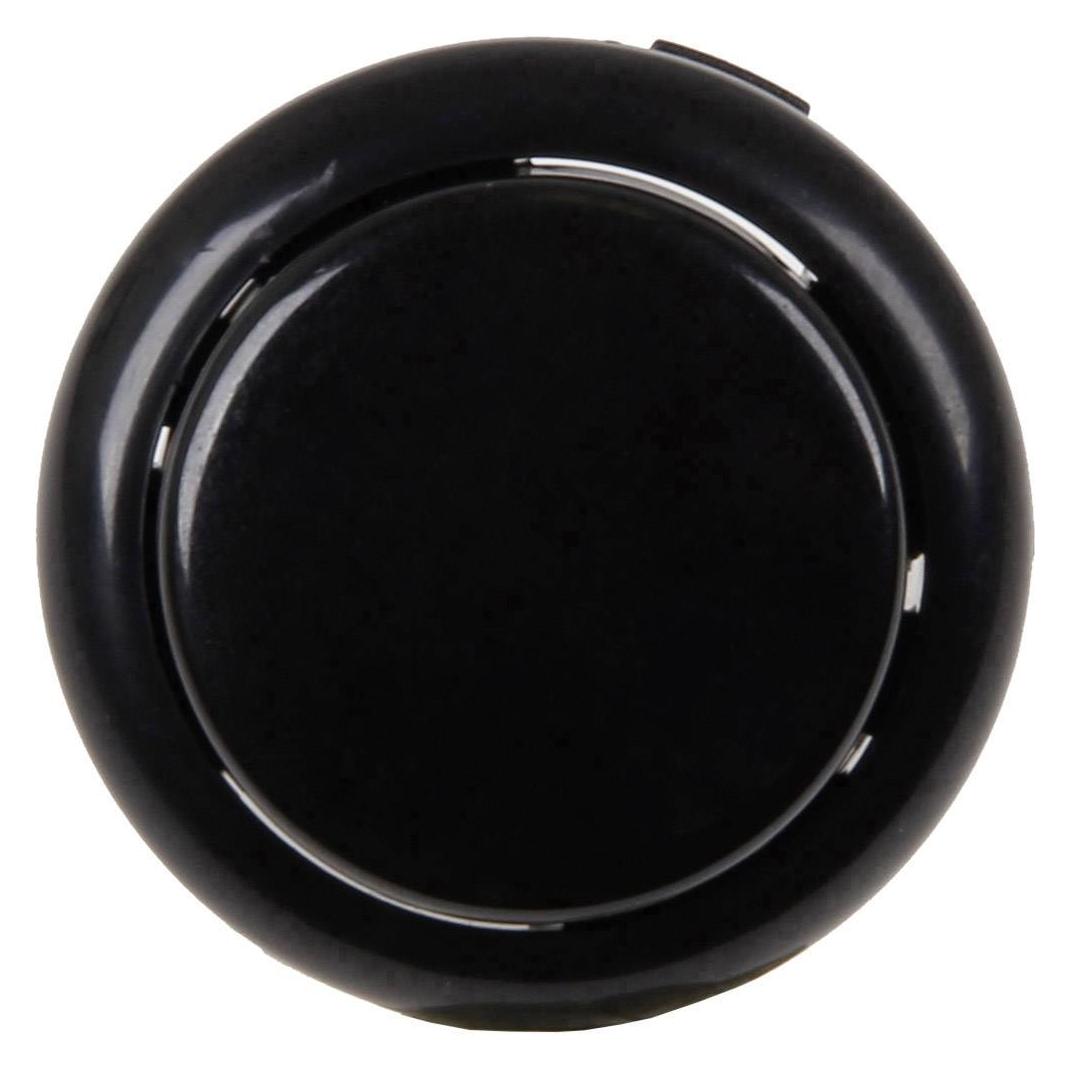 Joy-it ARC Button M BK Mini Arcade Button mit Mikroschalter schwarz (Button-Black-Mini)